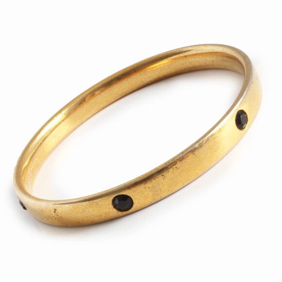 Monet Bangle Bracelets Lot of 2 Vintage Retro 80s - Picture 6 of 12